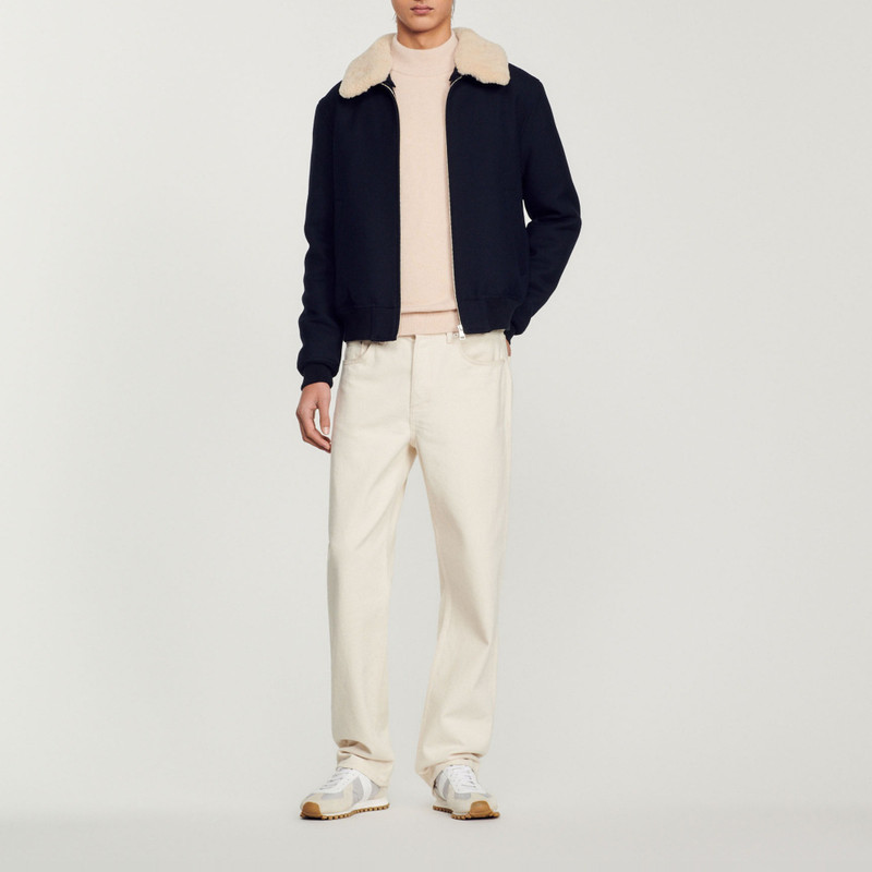 Sandro Jacket with removable collar outlook