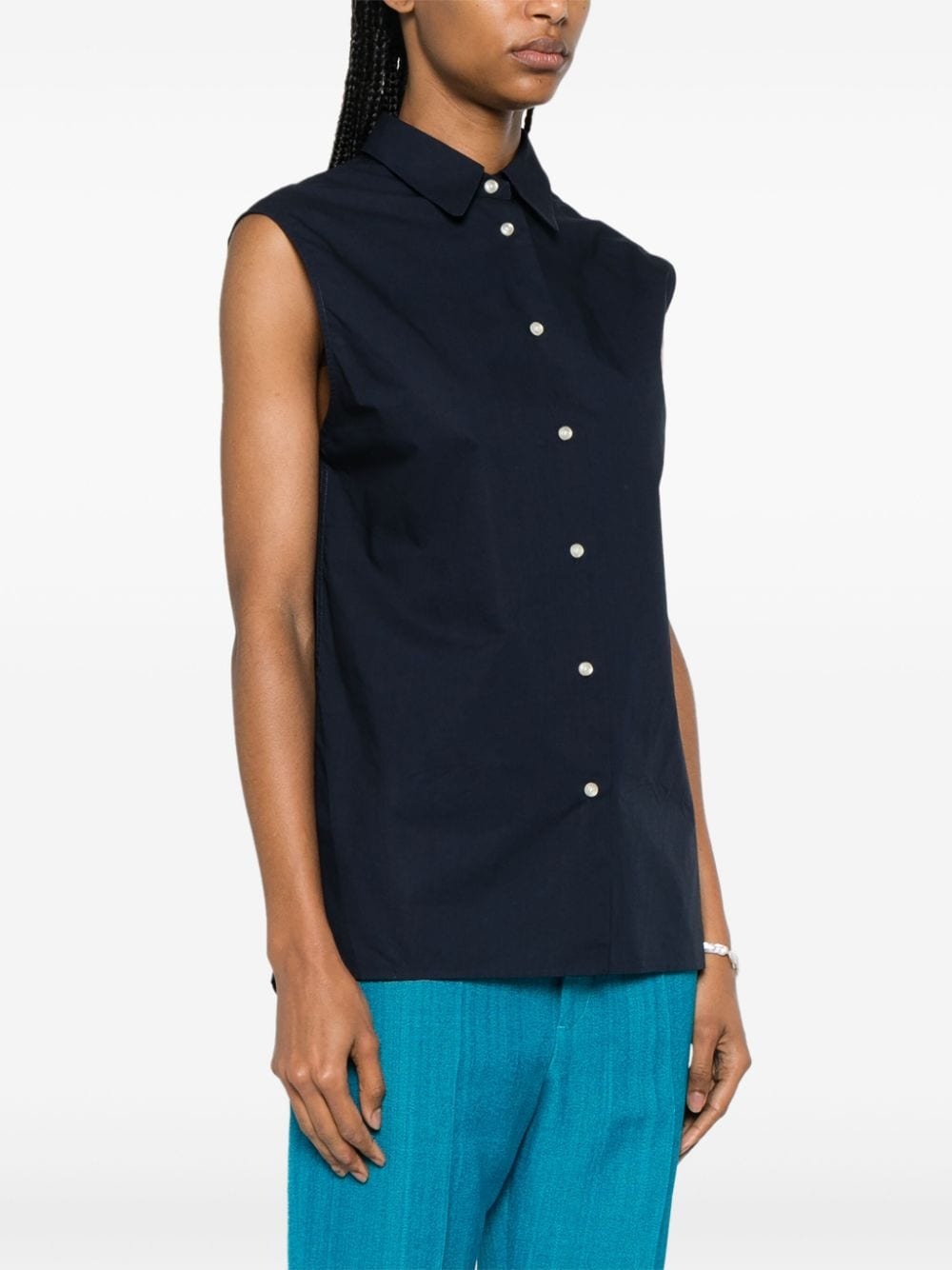 poplin organic-cotton shirt - 3
