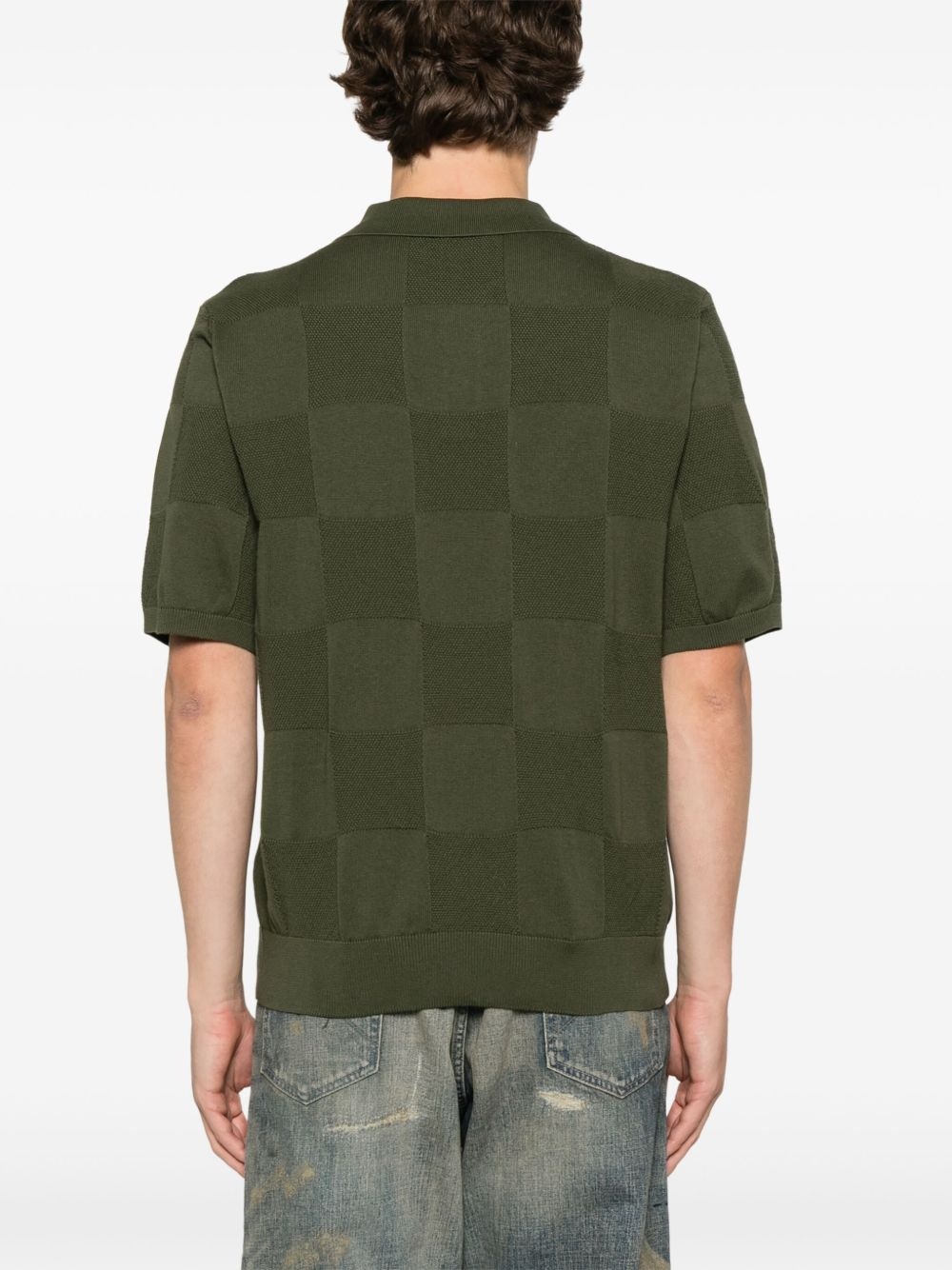 Checker polo shirt - 3