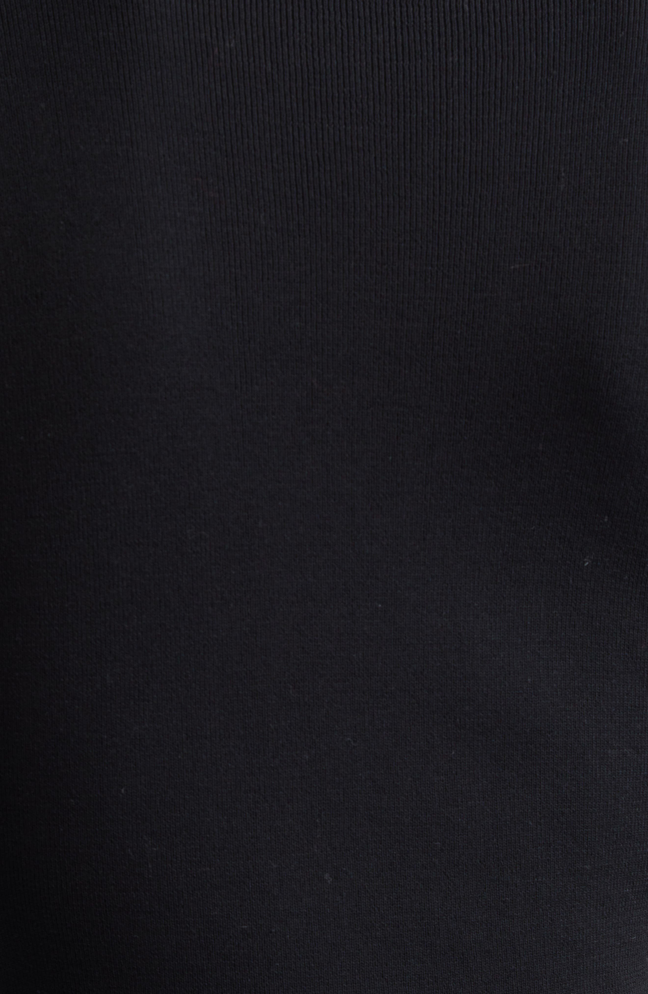 TOTEME Compact Organic Cotton Top in Black at Nordstrom - 7