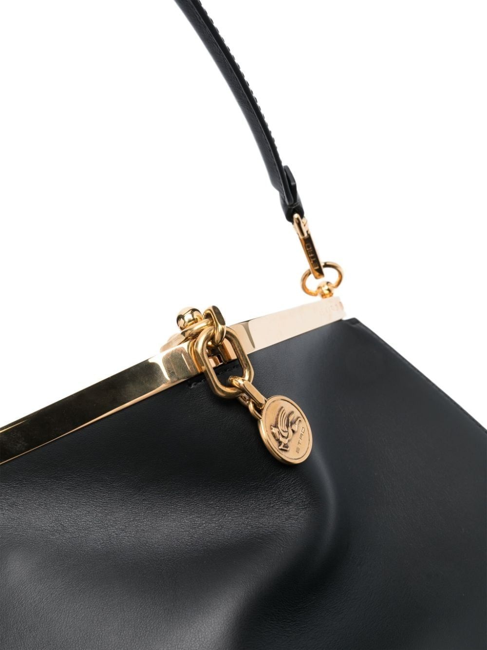 medium Vela leather shoulder bag - 4