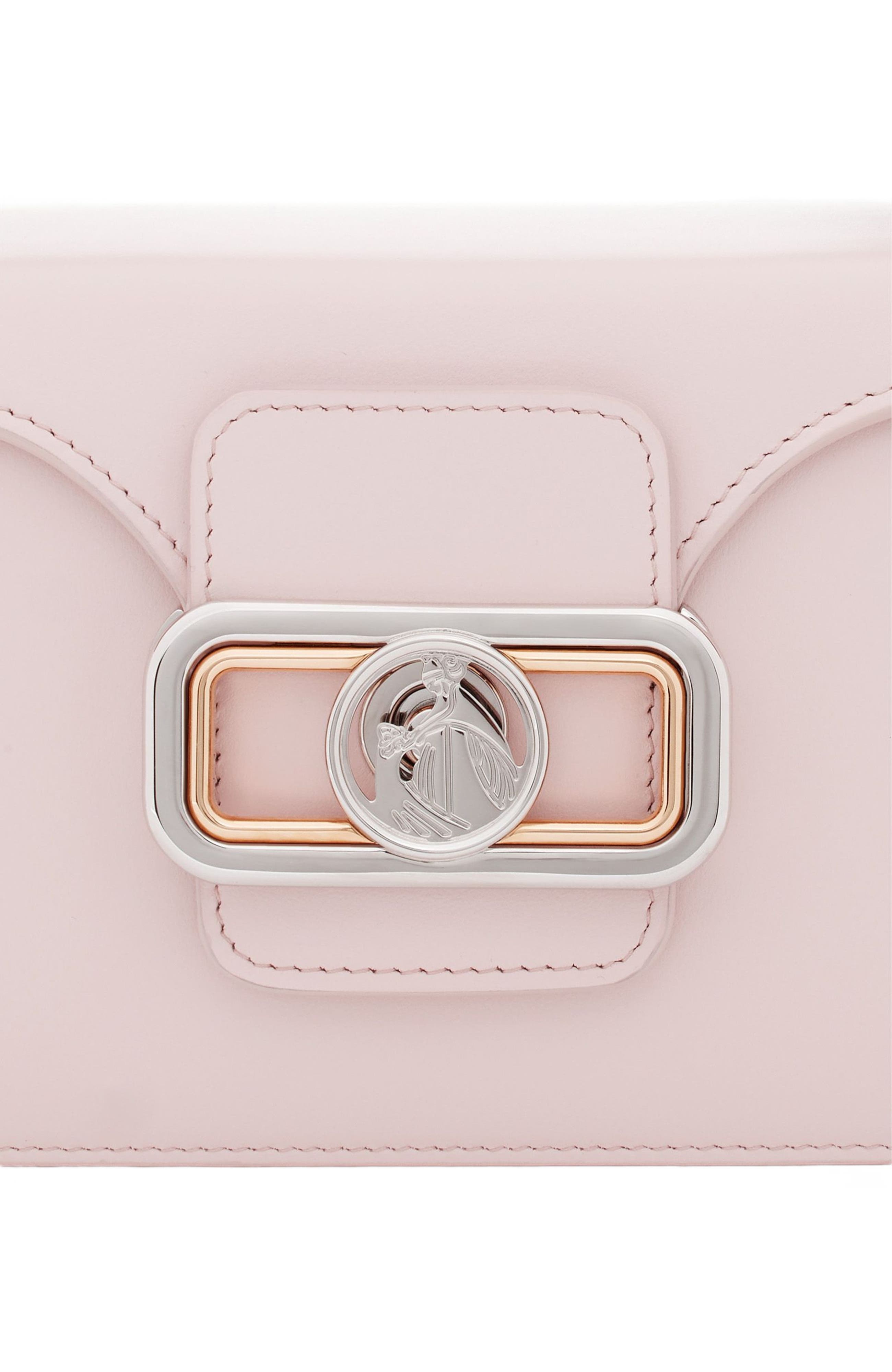 Lanvin Medium Leather Pencil Cat Bag in Rosé at Nordstrom - 6