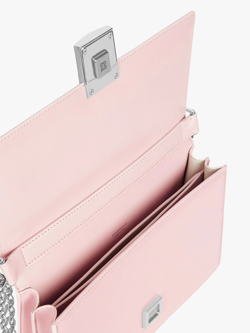 MEDIUM 4G BAG IN PADDED LEATHER WITH CHAIN 6