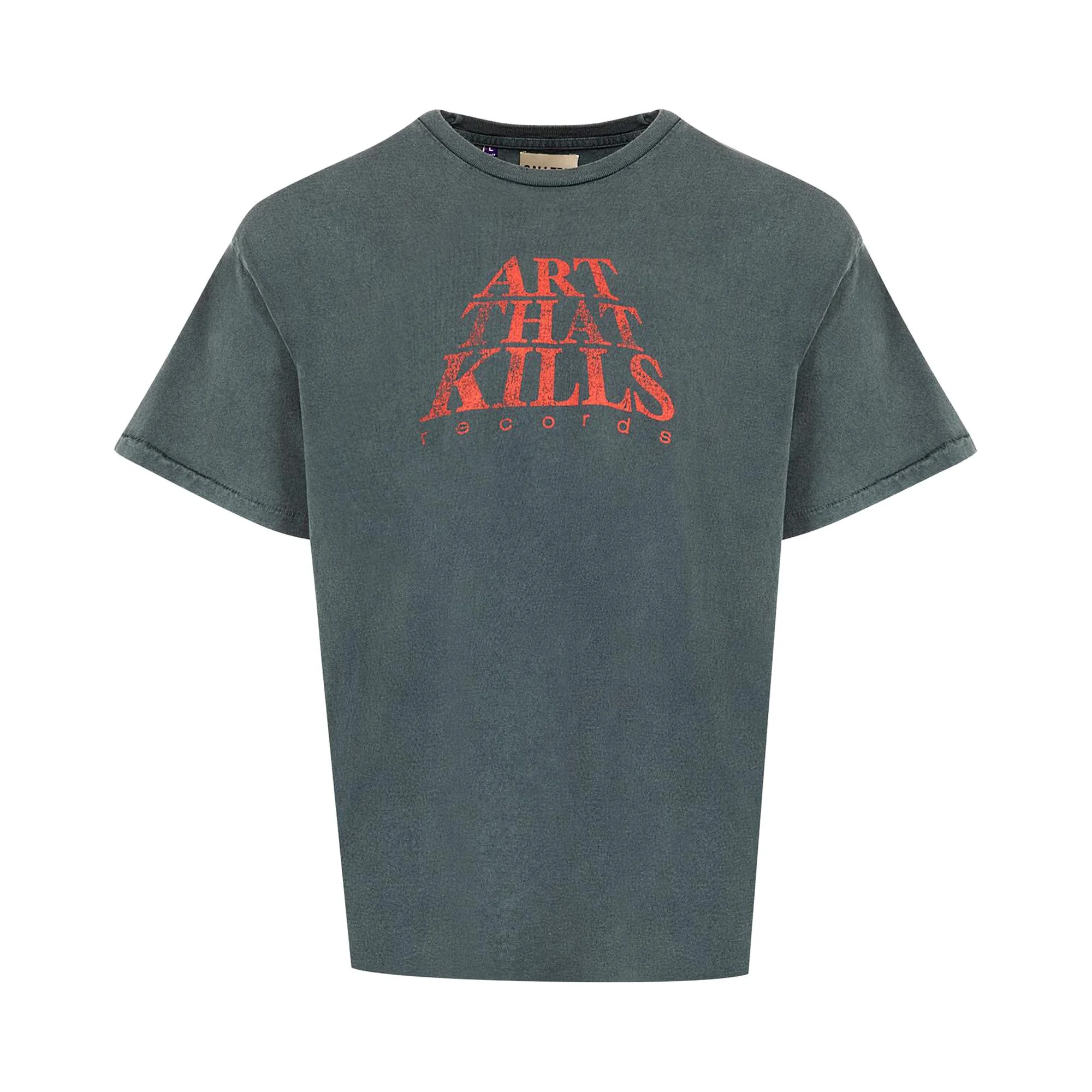 Gallery Dept. The Force Logo Tee 'Light Vintage Black' - 1