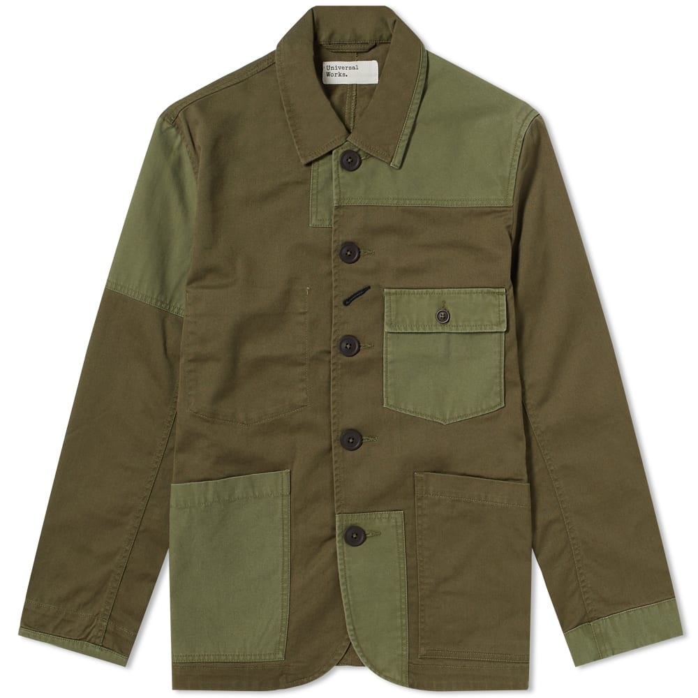 Universal Works Twill Patched Bakers Jacket - 1