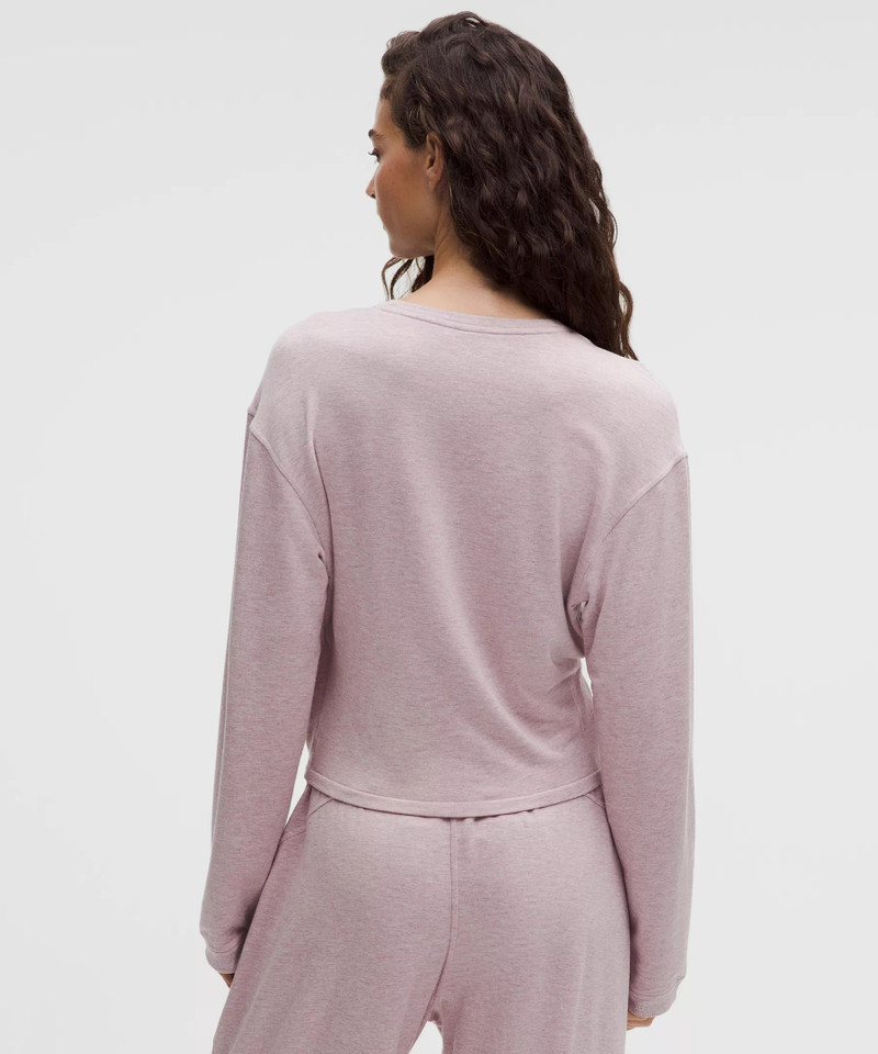 BeCalm Wrap-Front Long-Sleeve Shirt 3