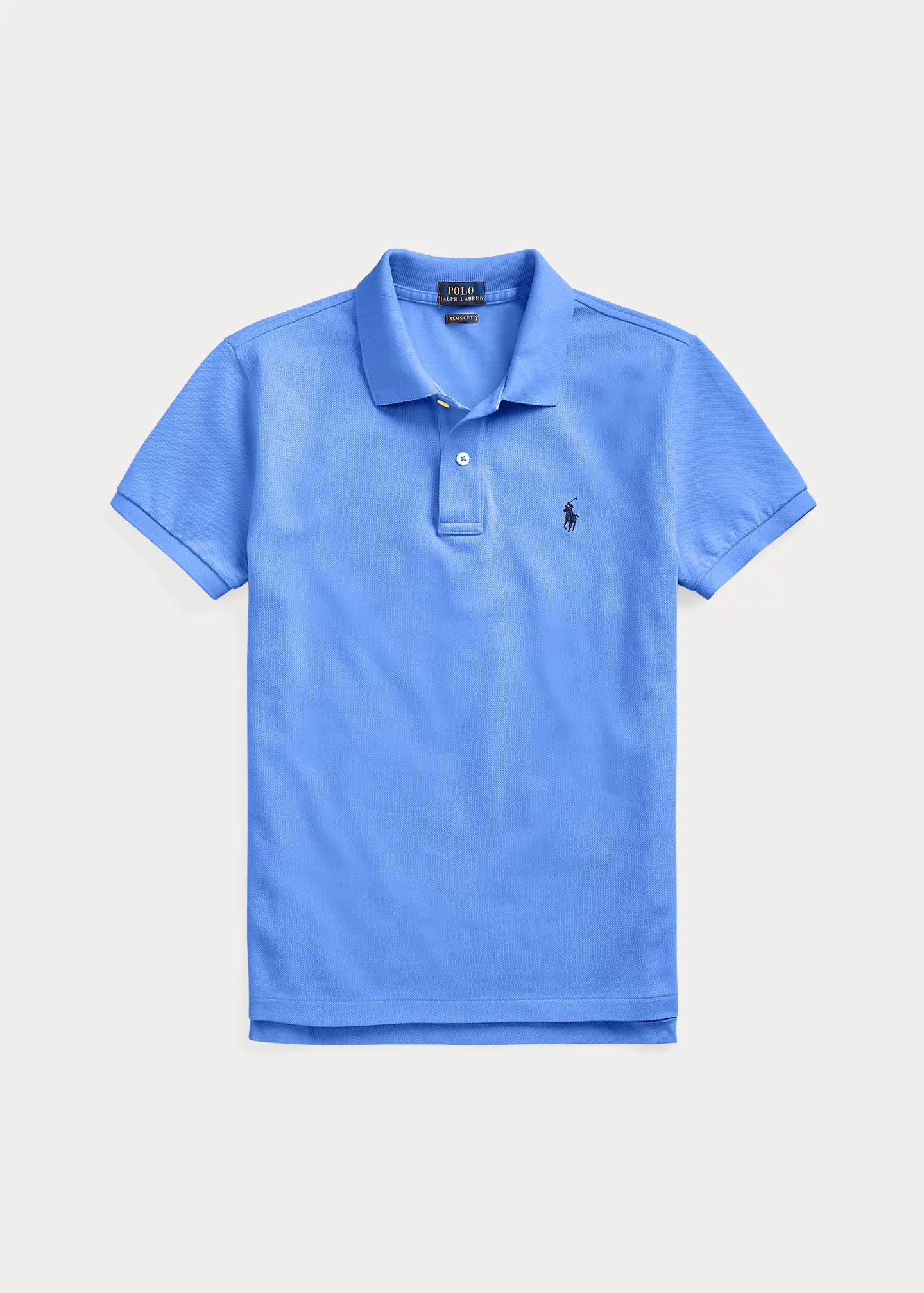 The Iconic Classic Fit Mesh Polo Shirt - 1
