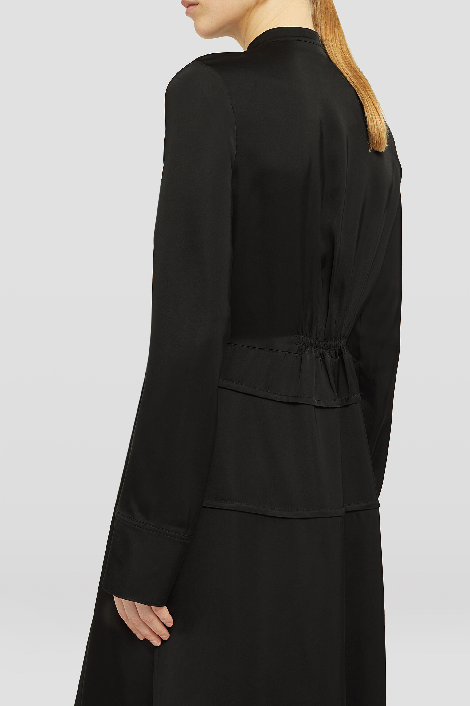 Fluid Viscose Shirt Dress - 4