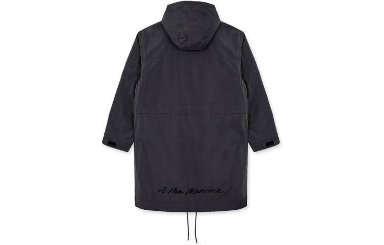 Air Jordan x A Ma Maniere Hooded Trench Coat Asia Sizing 'Grey' DJ9757-010 - 2