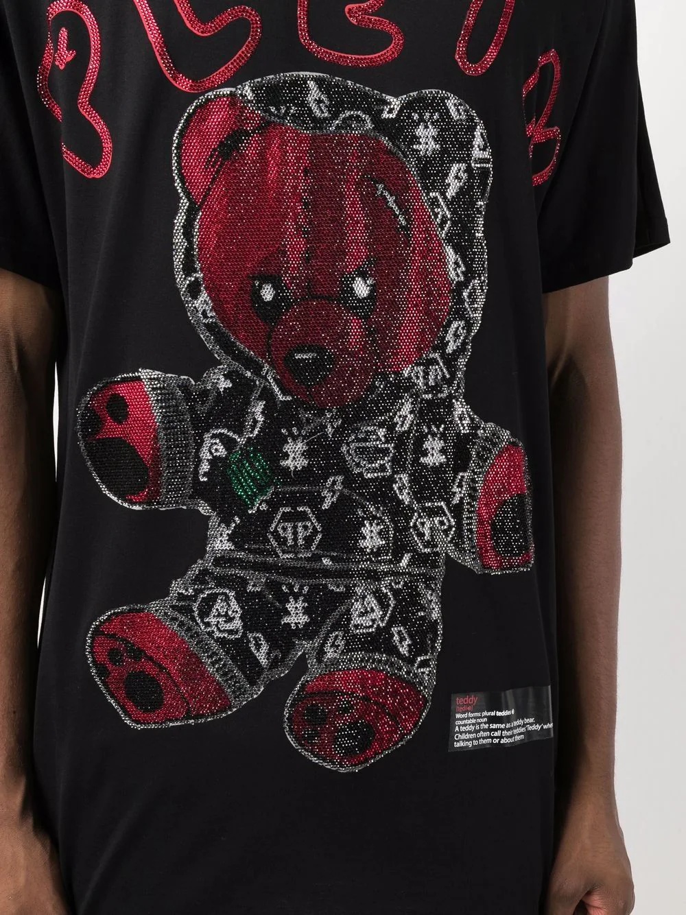 SS stones bear T-shirt - 6