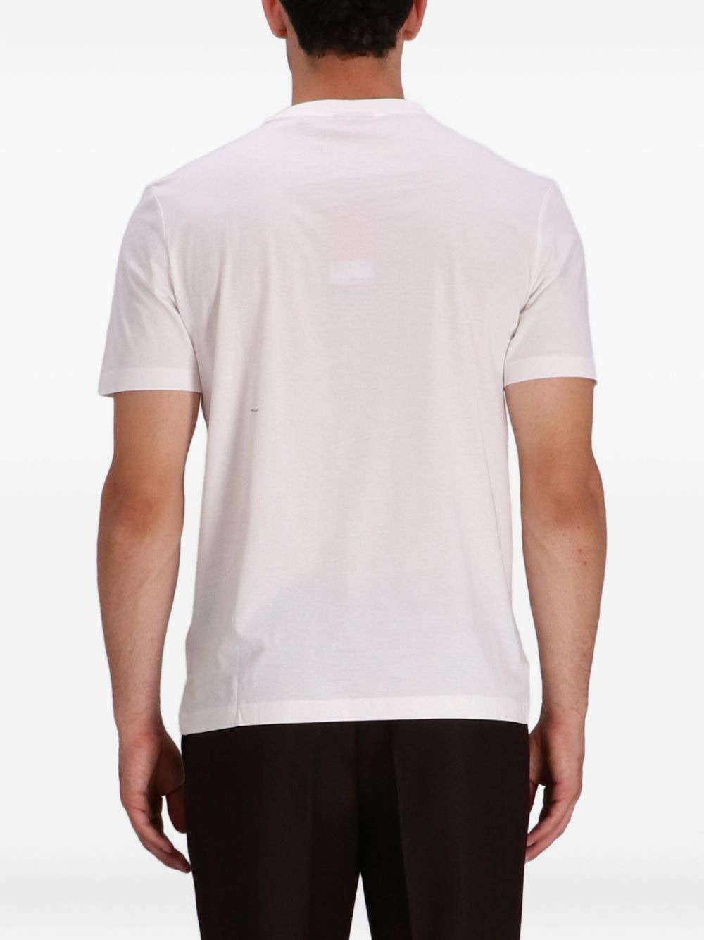 logo-print cotton T-shirt - 4