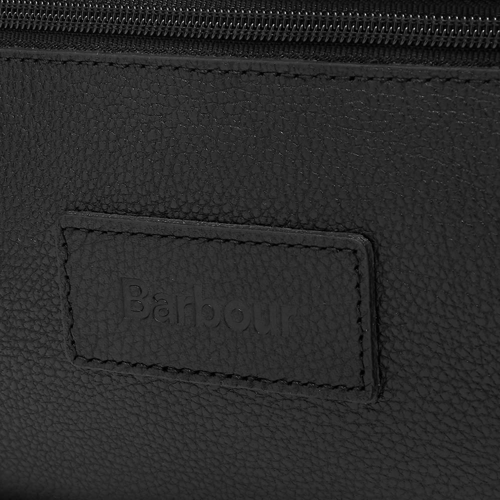 Barbour Leather Washbag - 3