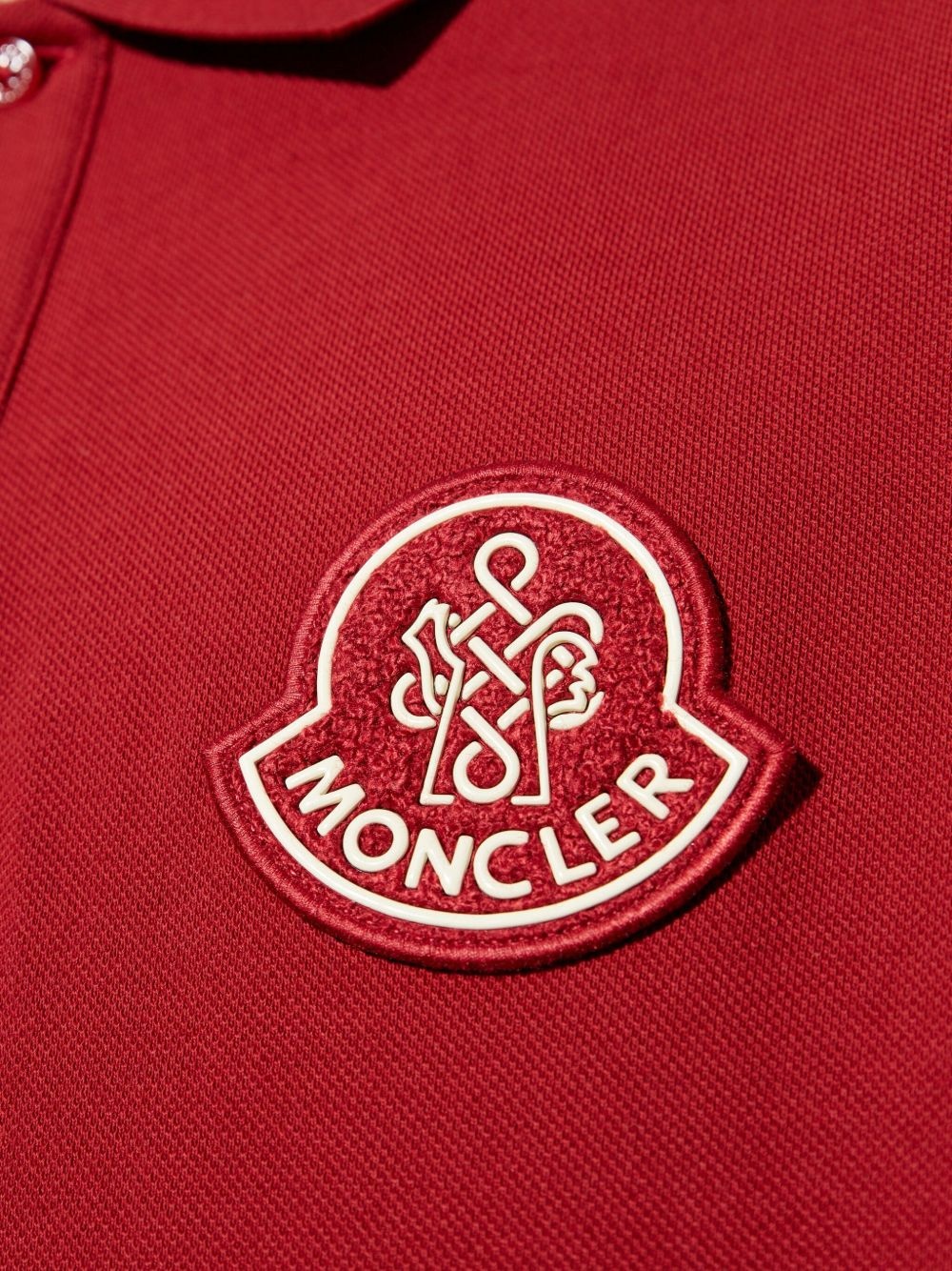 appliqué cotton polo shirt - 4