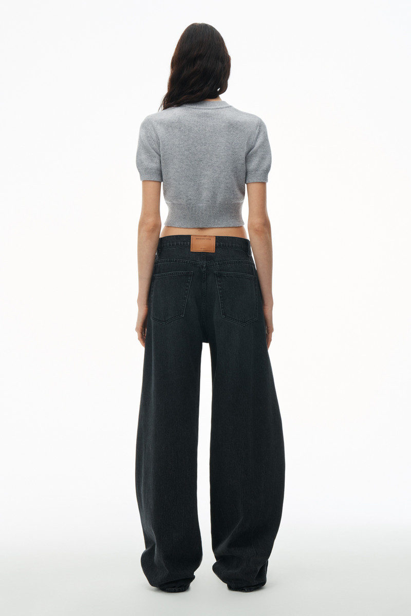 Short Sleeve Cropped Pullover 4