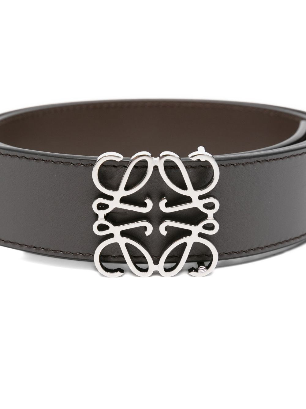 Anagram leather reversible belt - 2