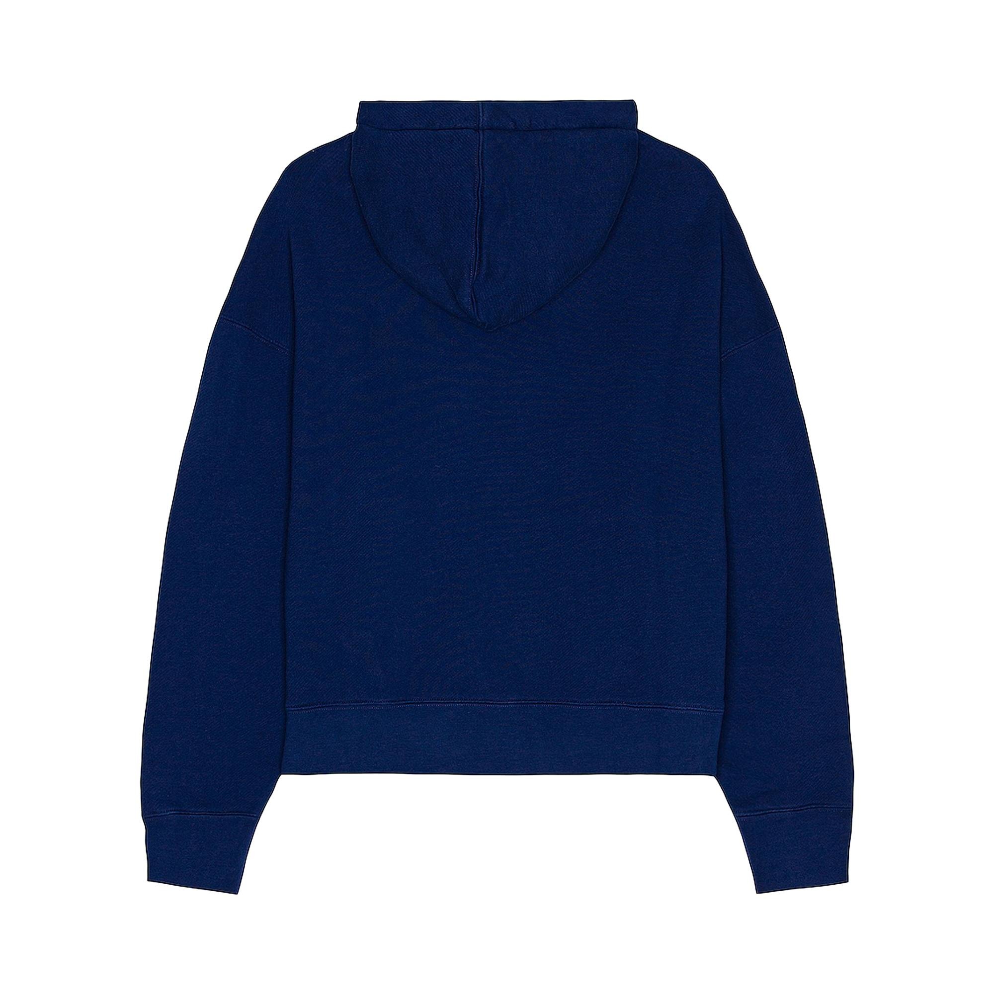 Palm Angels Angels Hoody 'Navy Blue/White' - 2