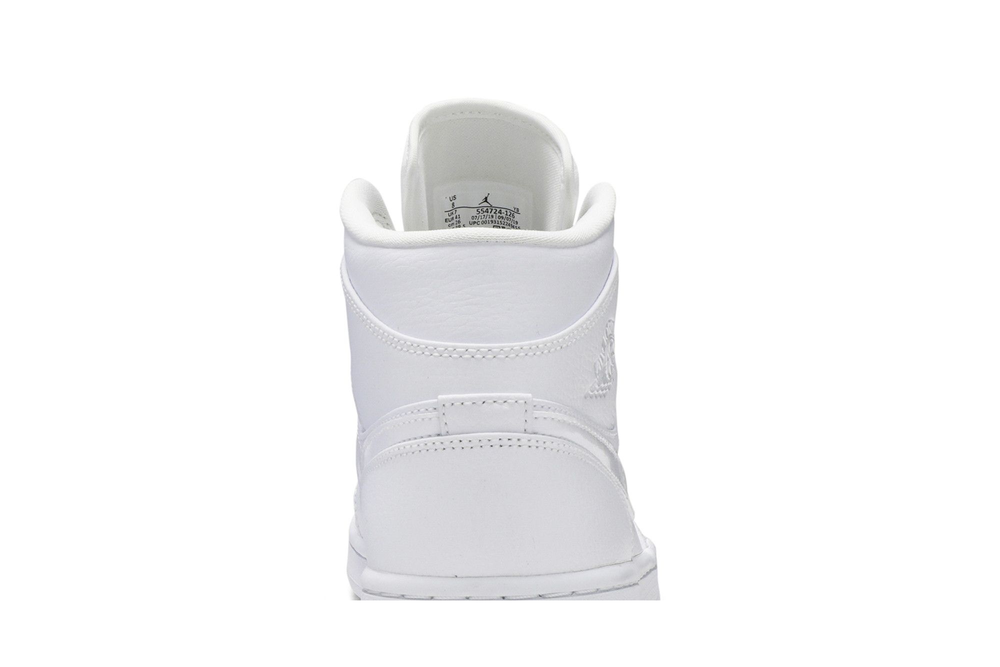 Air Jordan 1 Mid 'White' - 7