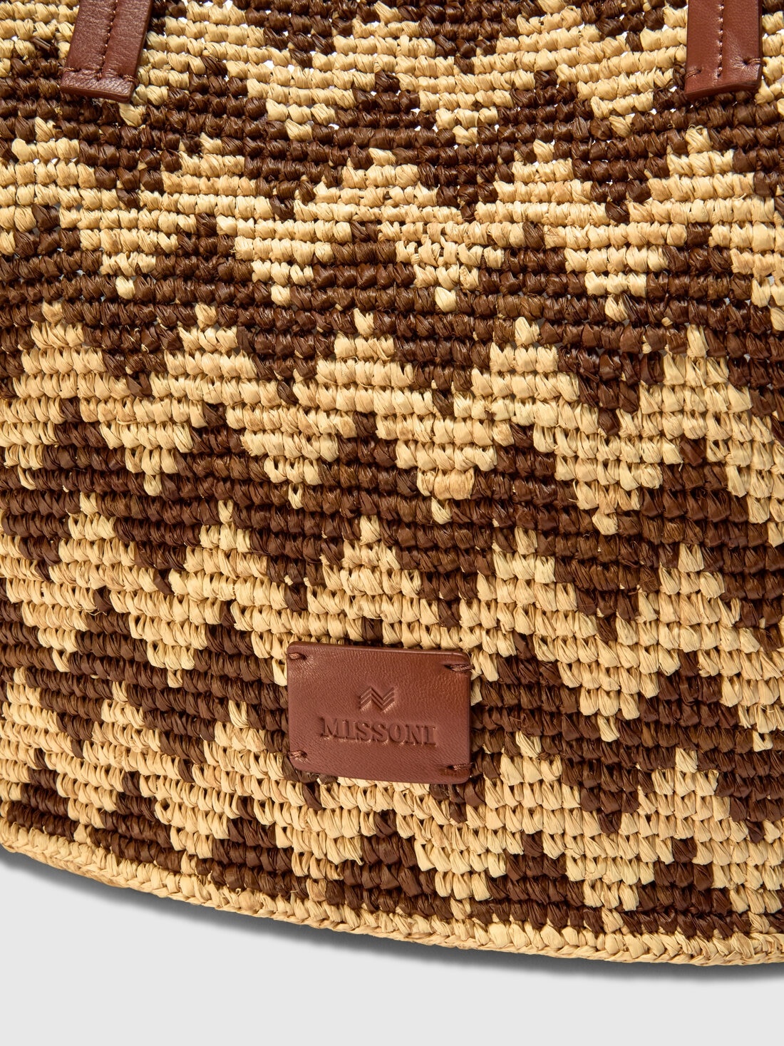 Raffia tote bag - 3