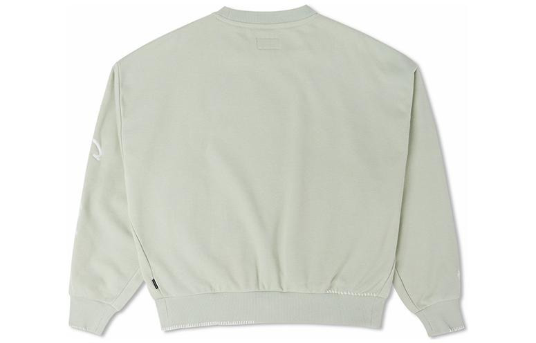(WMNS) Converse Chain Stitch Crew 'Light Green' 10025516-A02 - 2
