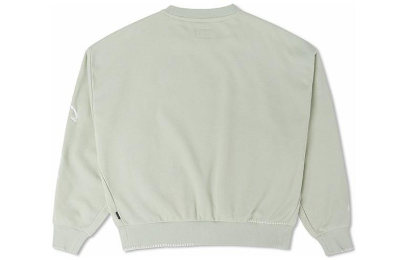 Converse (WMNS) Converse Chain Stitch Crew 'Light Green' 10025516-A02 outlook