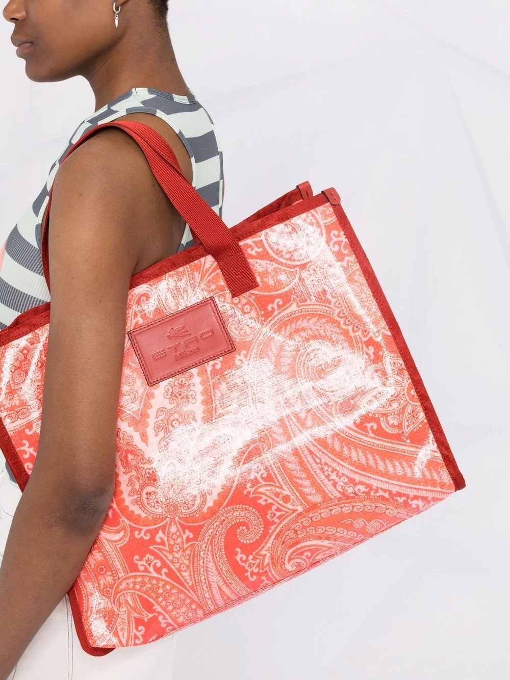 large paisley-print tote bag - 3