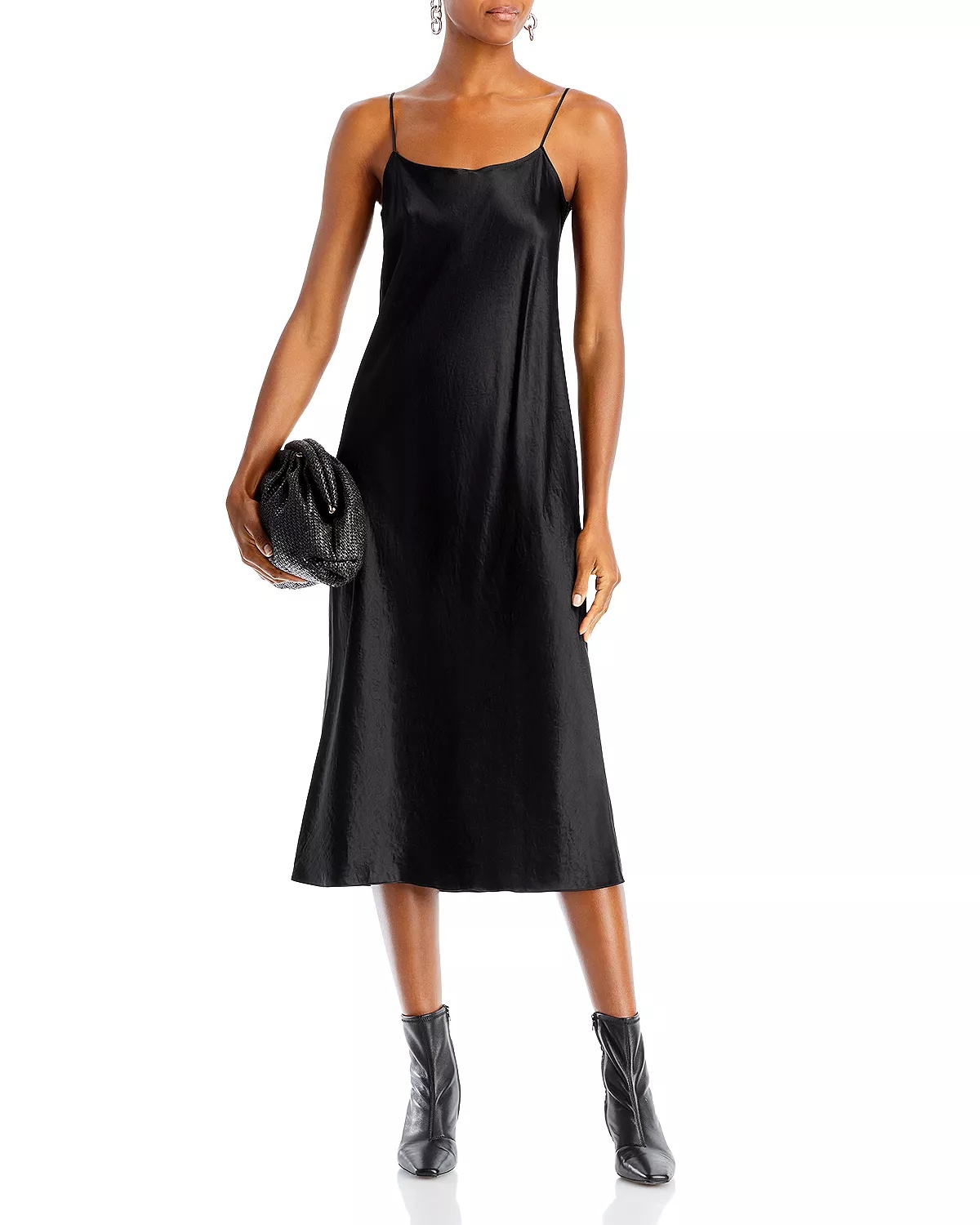 Satin Slip Dress - 2