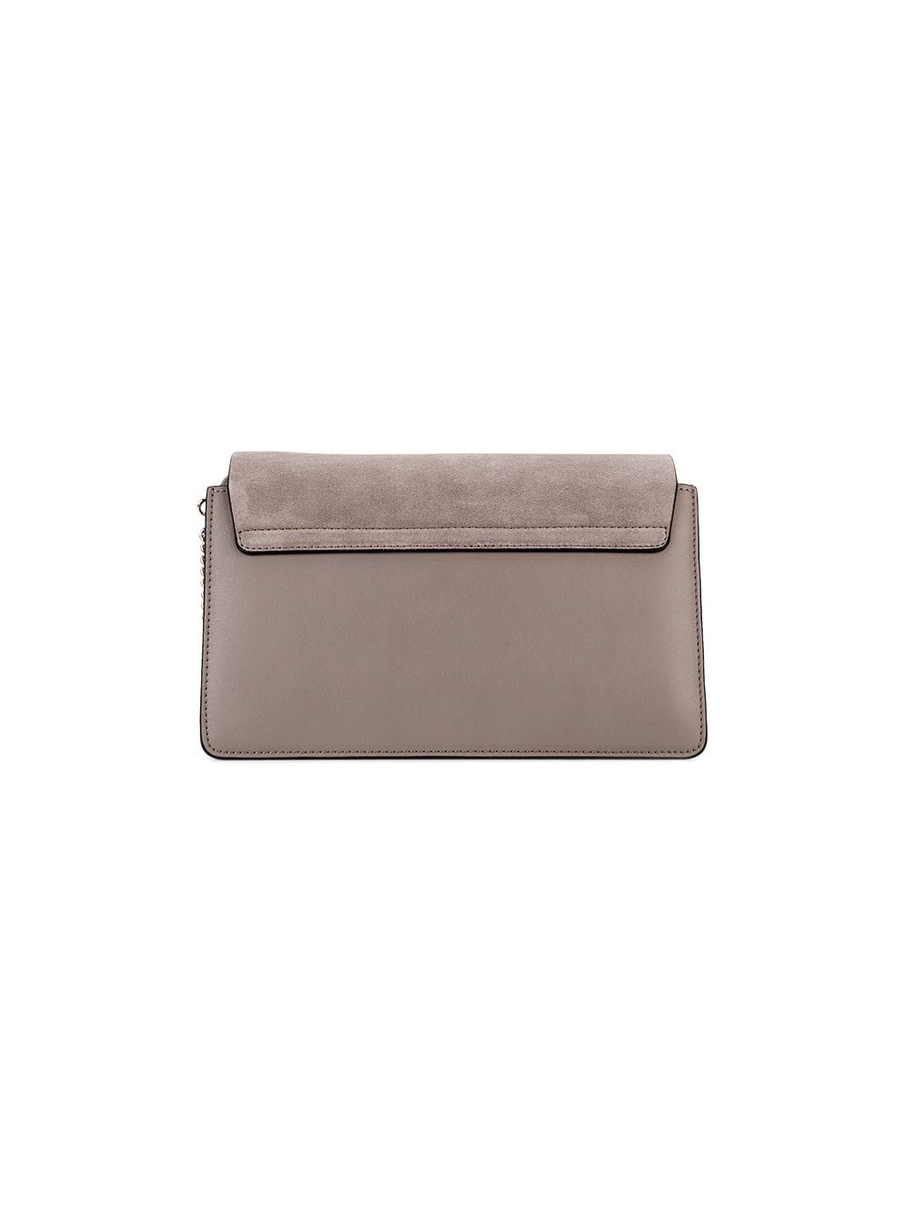 grey Faye Suede Shoulder Bag - 3