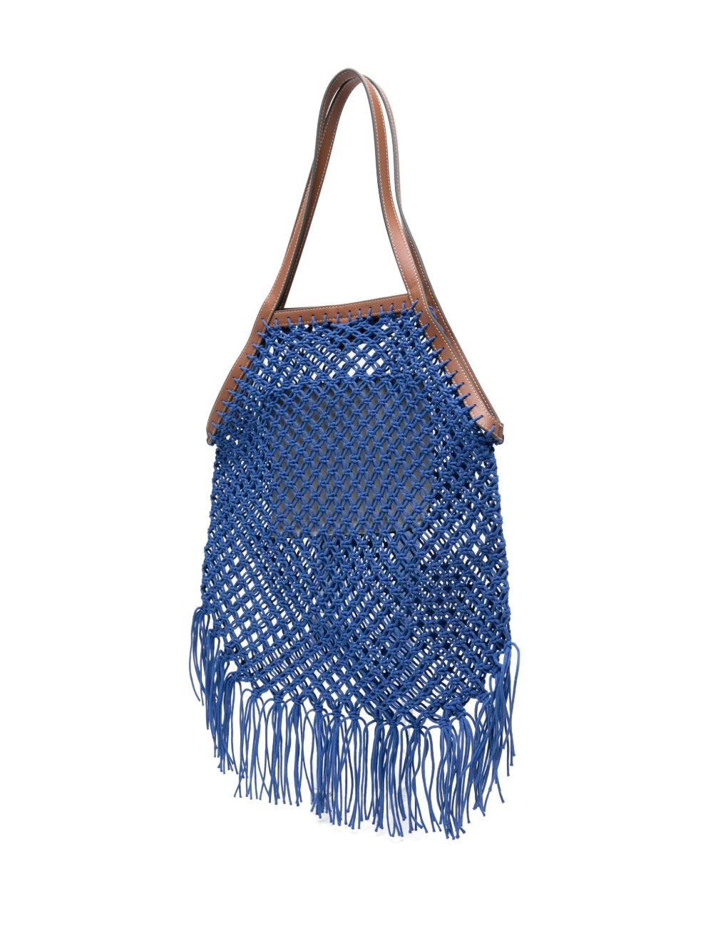 fringed tote bag - 3