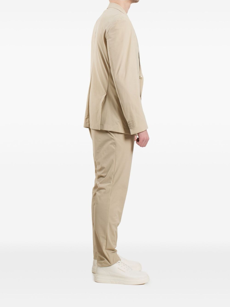 BOSS notched-lapel single-breasted suit outlook