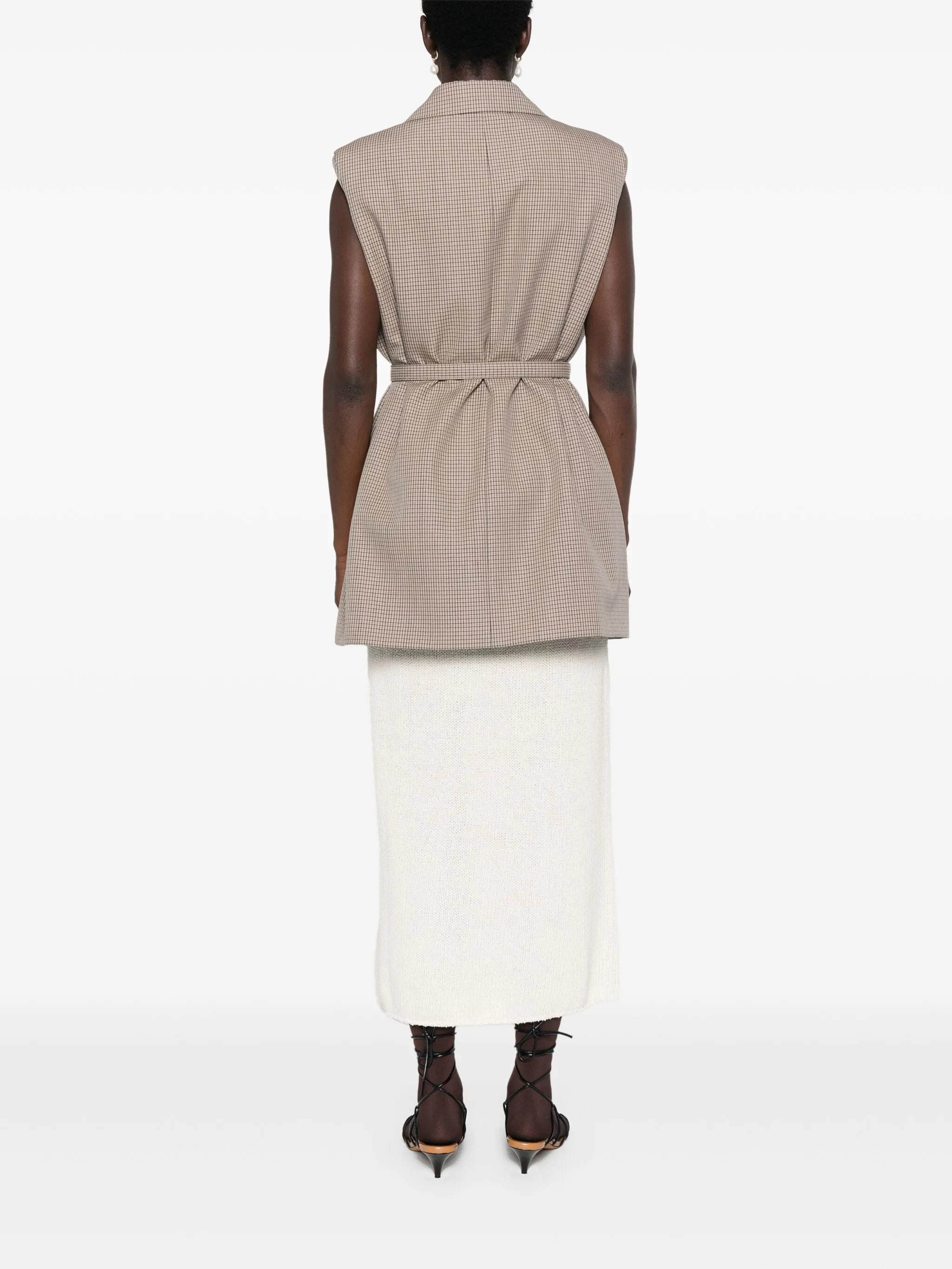 checked vest - 4