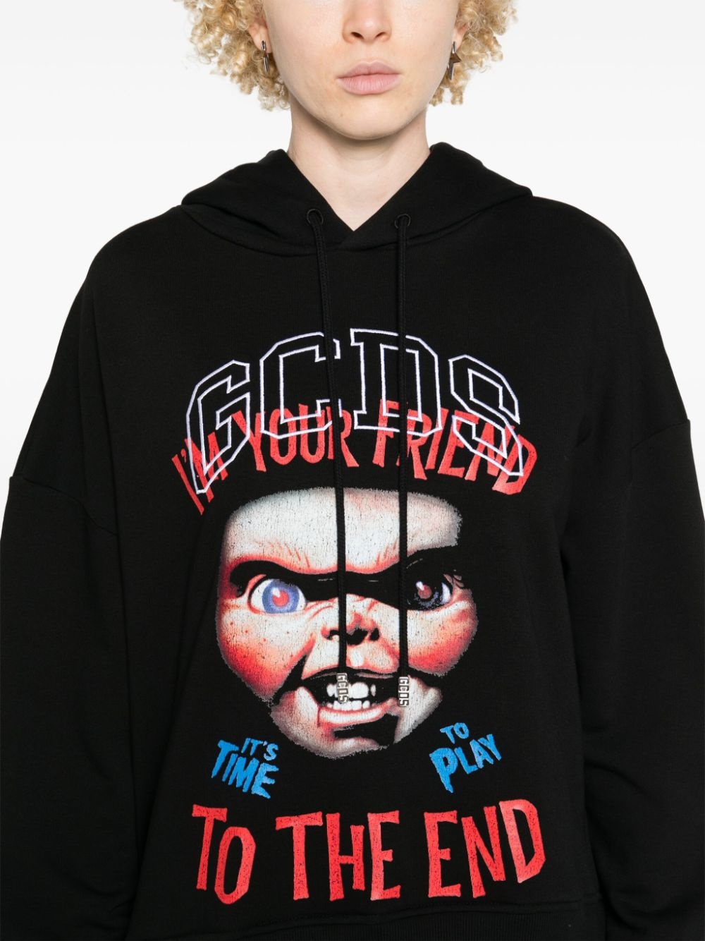 x Universal Chucky hooded mini dress - 5