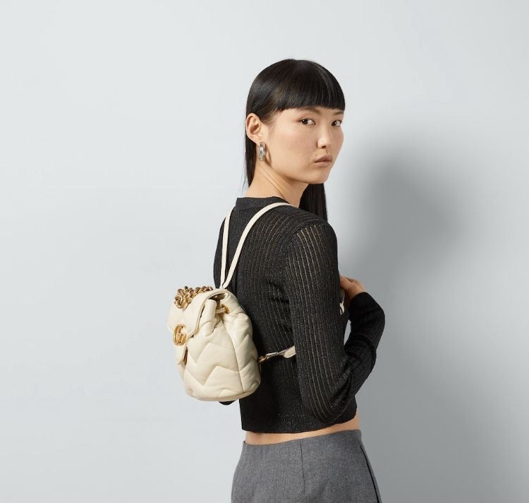 Gucci Marmont GG Backpack - 4