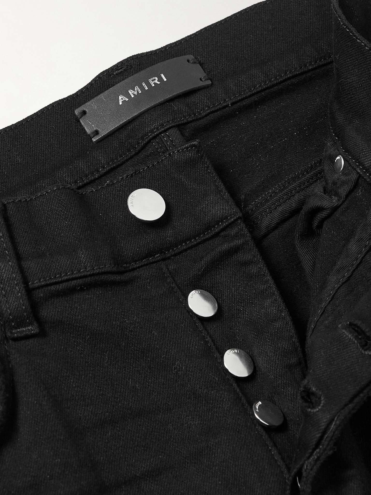 Thrasher Plus Skinny-Fit Distressed Stretch-Denim Jeans - 3