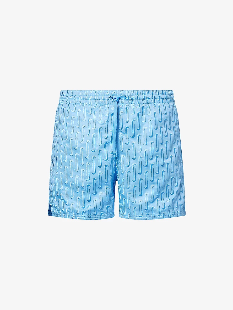 すぐ届く【NIKE】人気 OVERLAPPING SWOOSH VOLLEY ショーツ Volley Shorts Nike Logo Mash-Up 9 Inches
