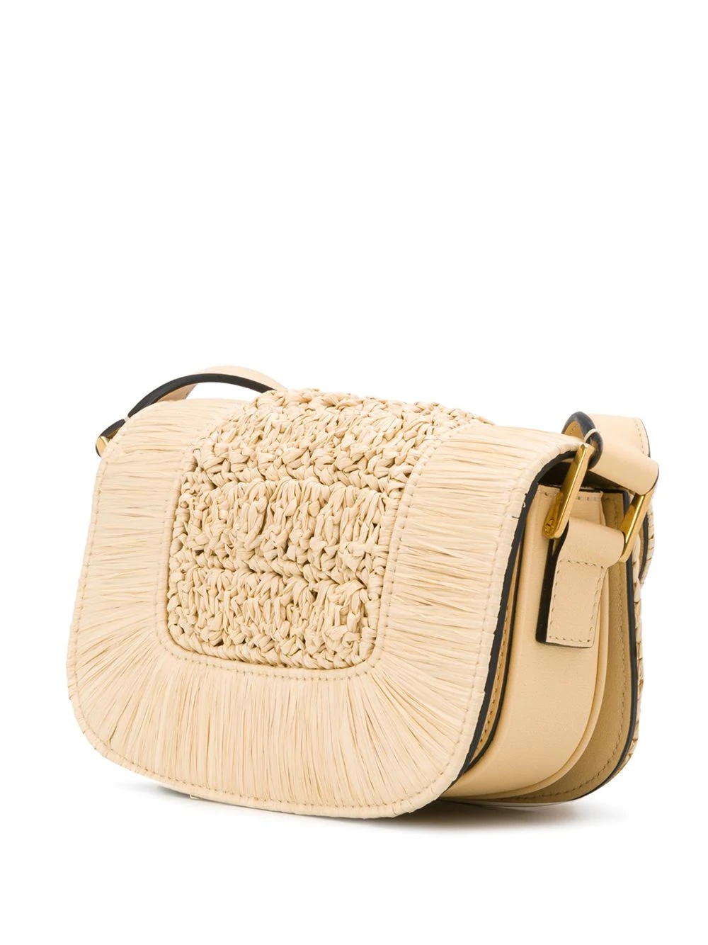 Supervee raffia crossbody bag - 3