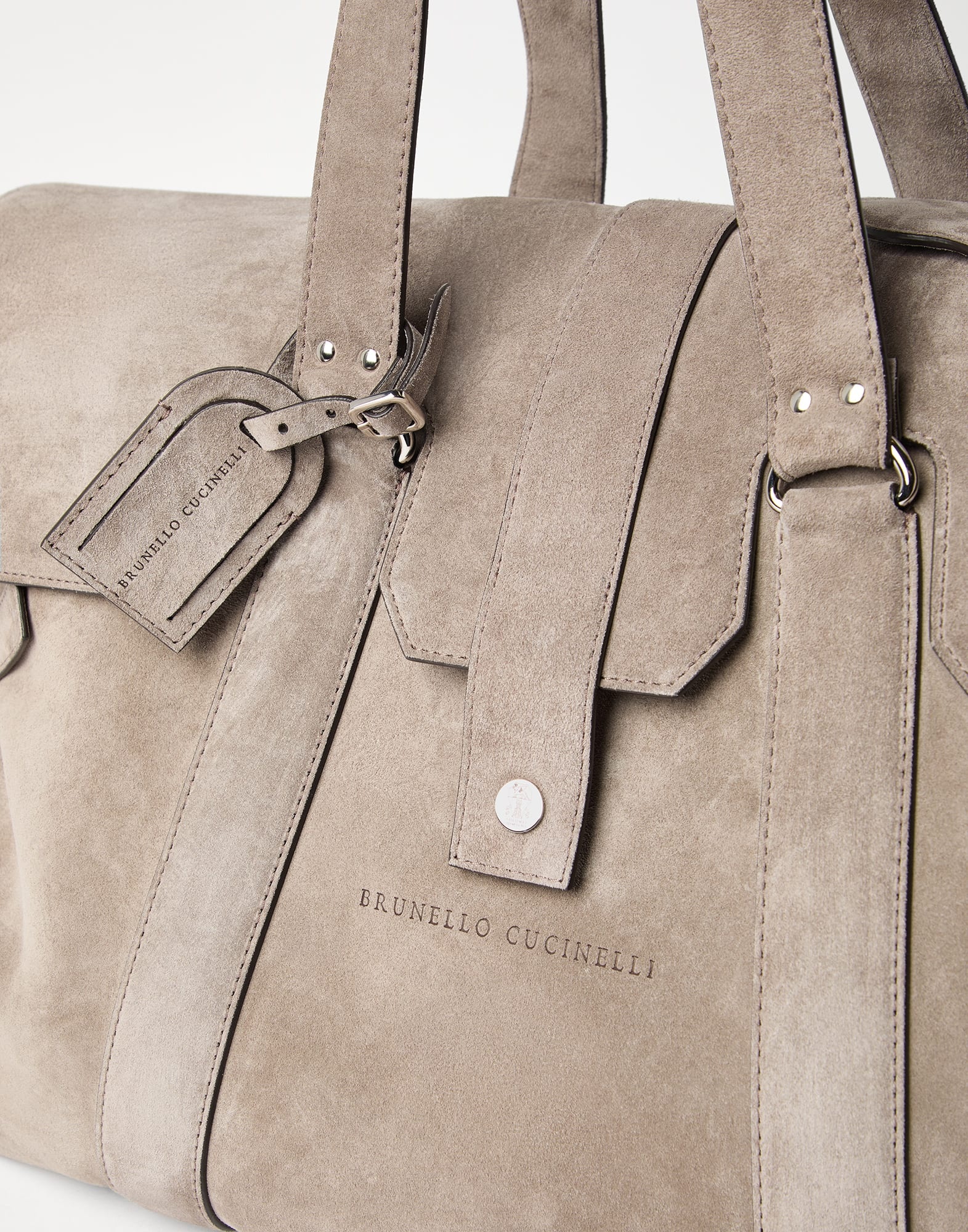 Suede Country Weekender bag - 3