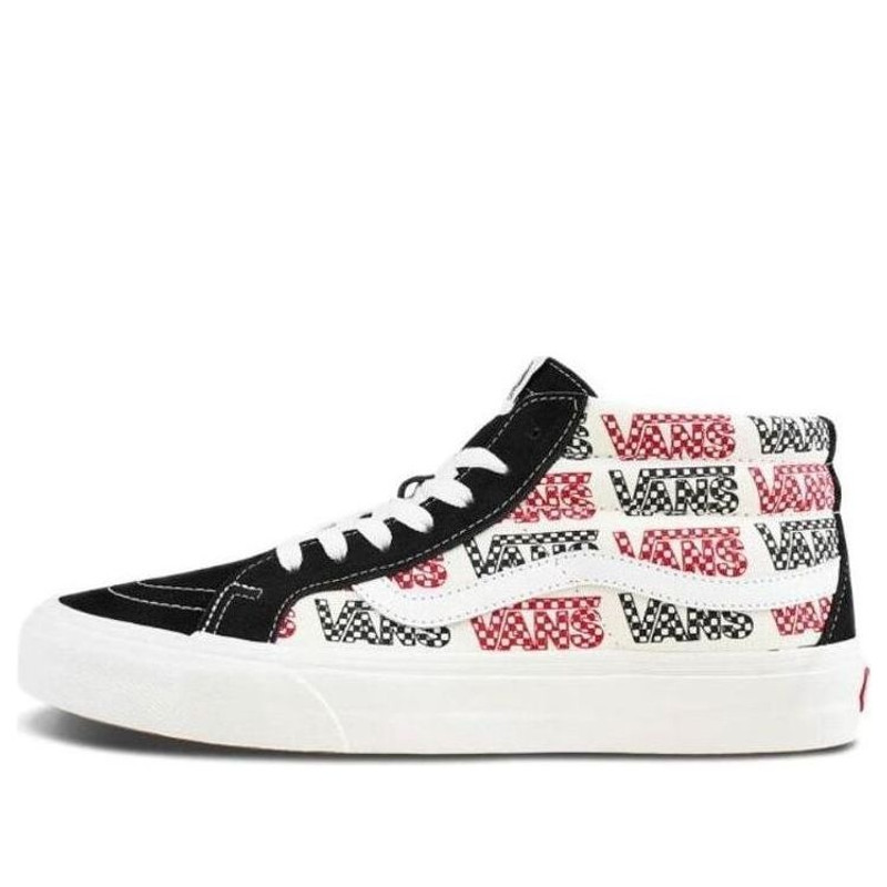 Vans SK8-Mid Reissue Black And White VN0A391F2BQ - 1