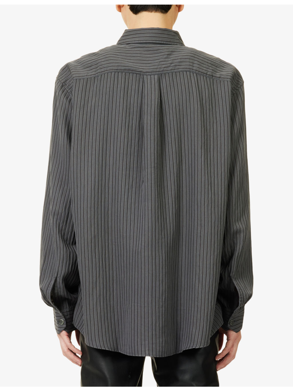 Beyond Stripe Long-Sleeve Woven Shirt - 4