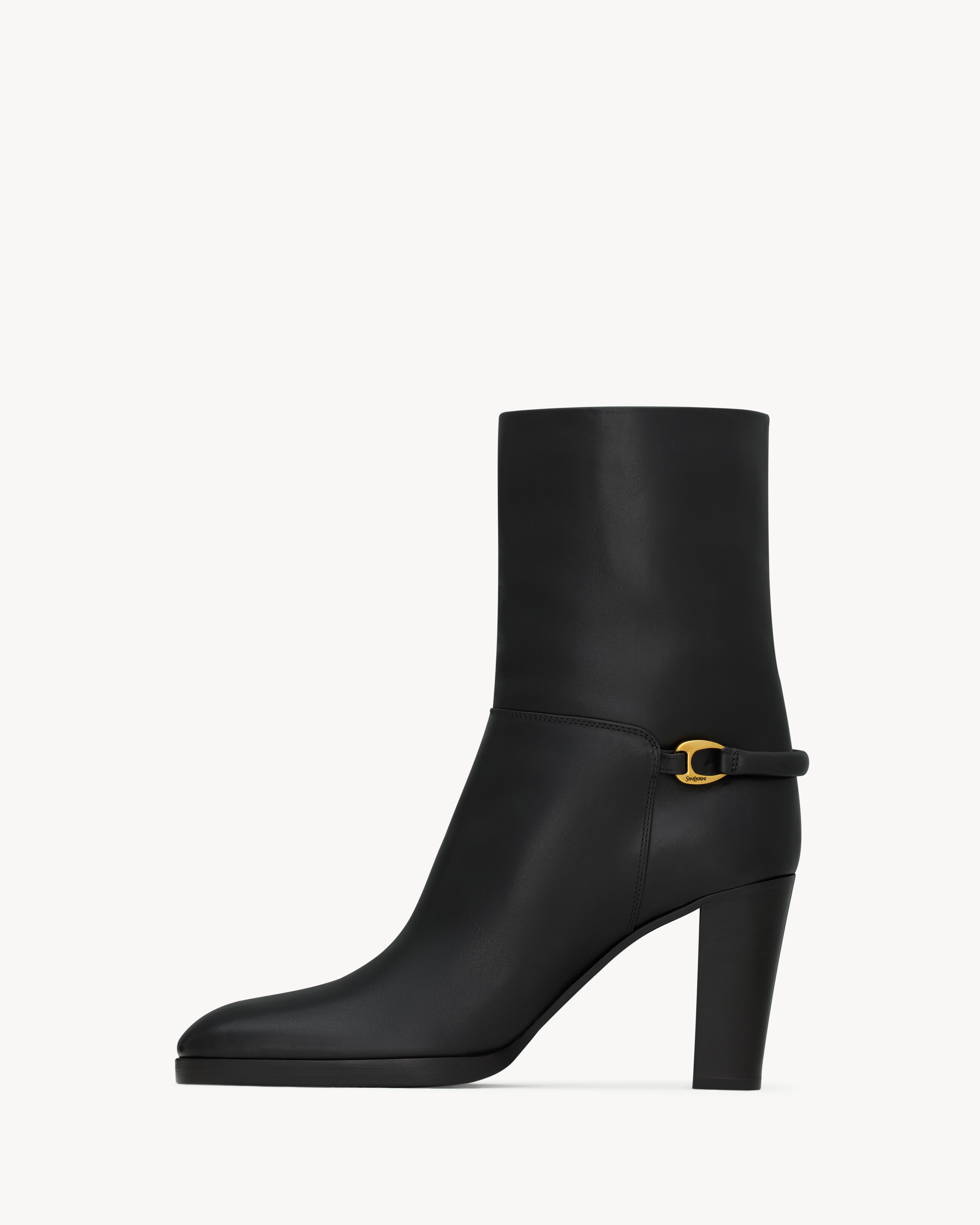 SULPICE BOOTIES IN SMOOTH LEATHER - 3