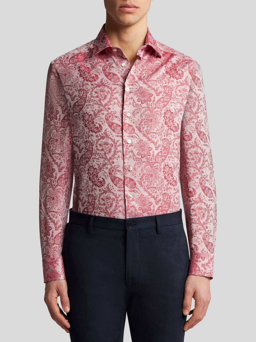 FLORAL PAISLEY SHIRT - 2