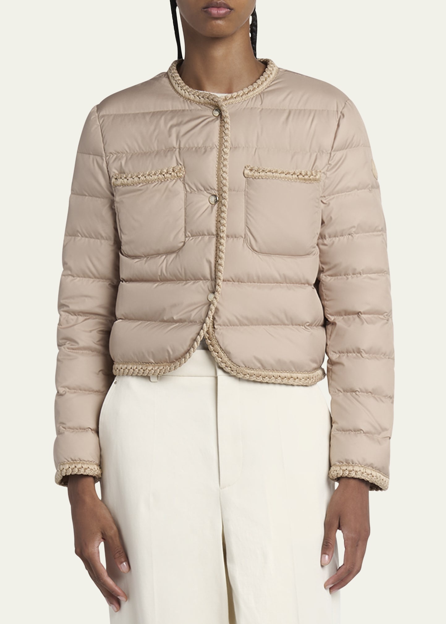 Gencay Braided Down Jacket - 4