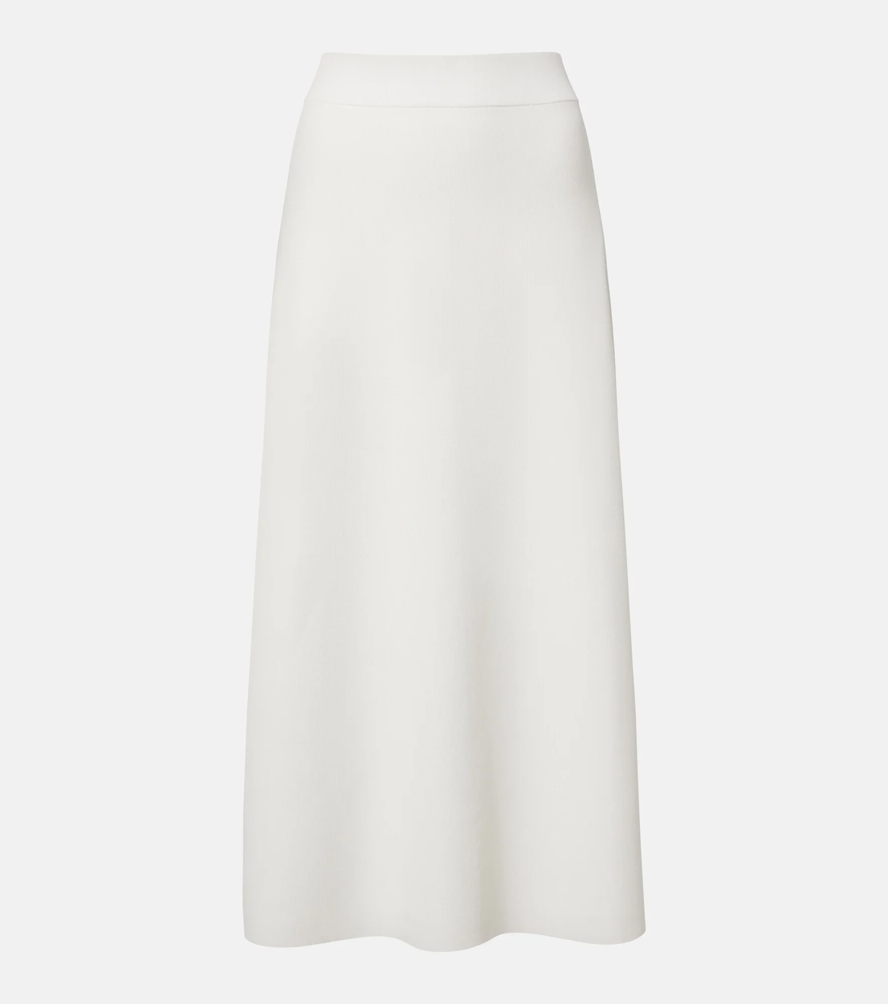 Crêpe midi skirt - 1
