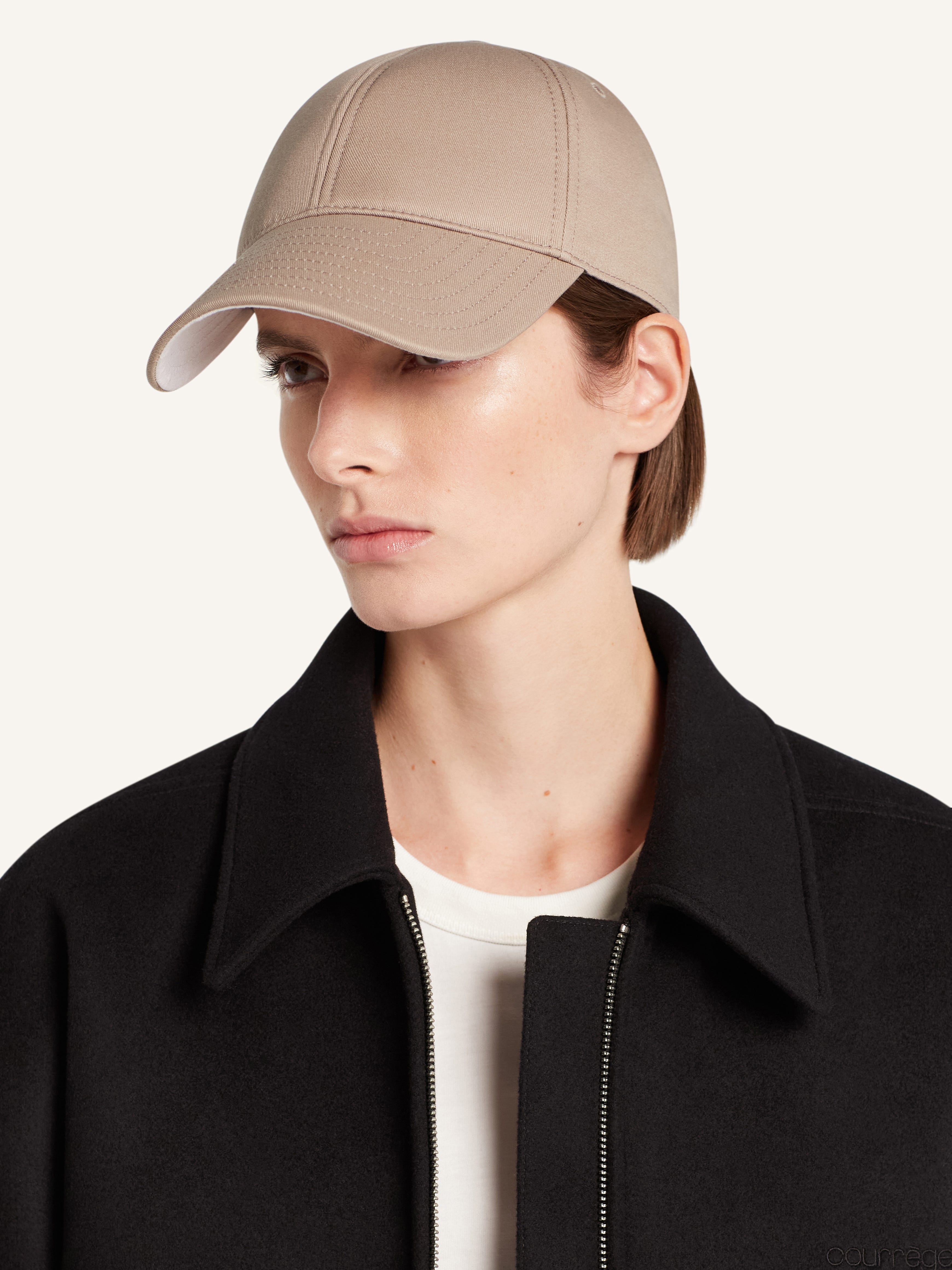 COURREGES EMBROIDERED CAP - 3