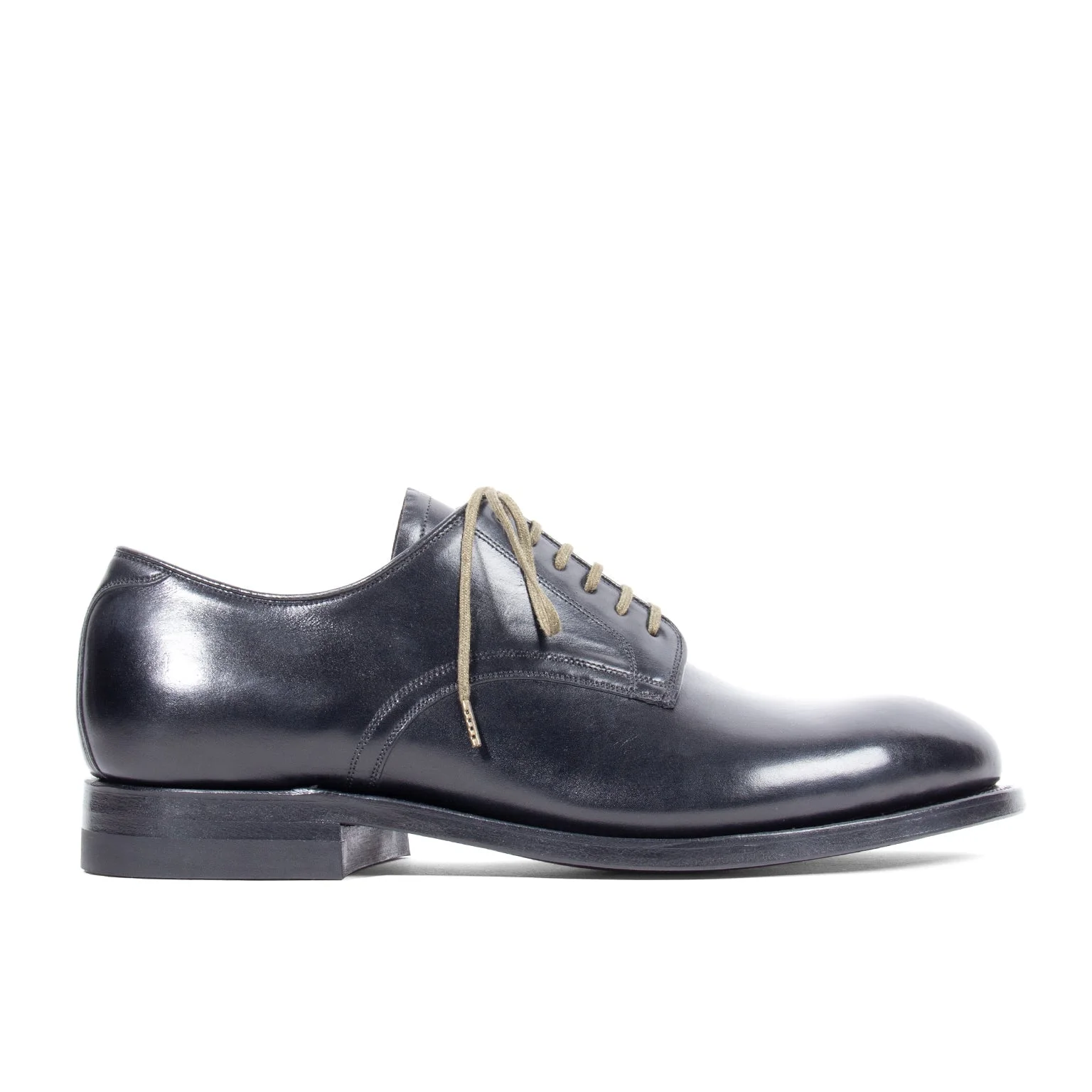 Navvy Cut Shoe - Nero Kangaroo - 1