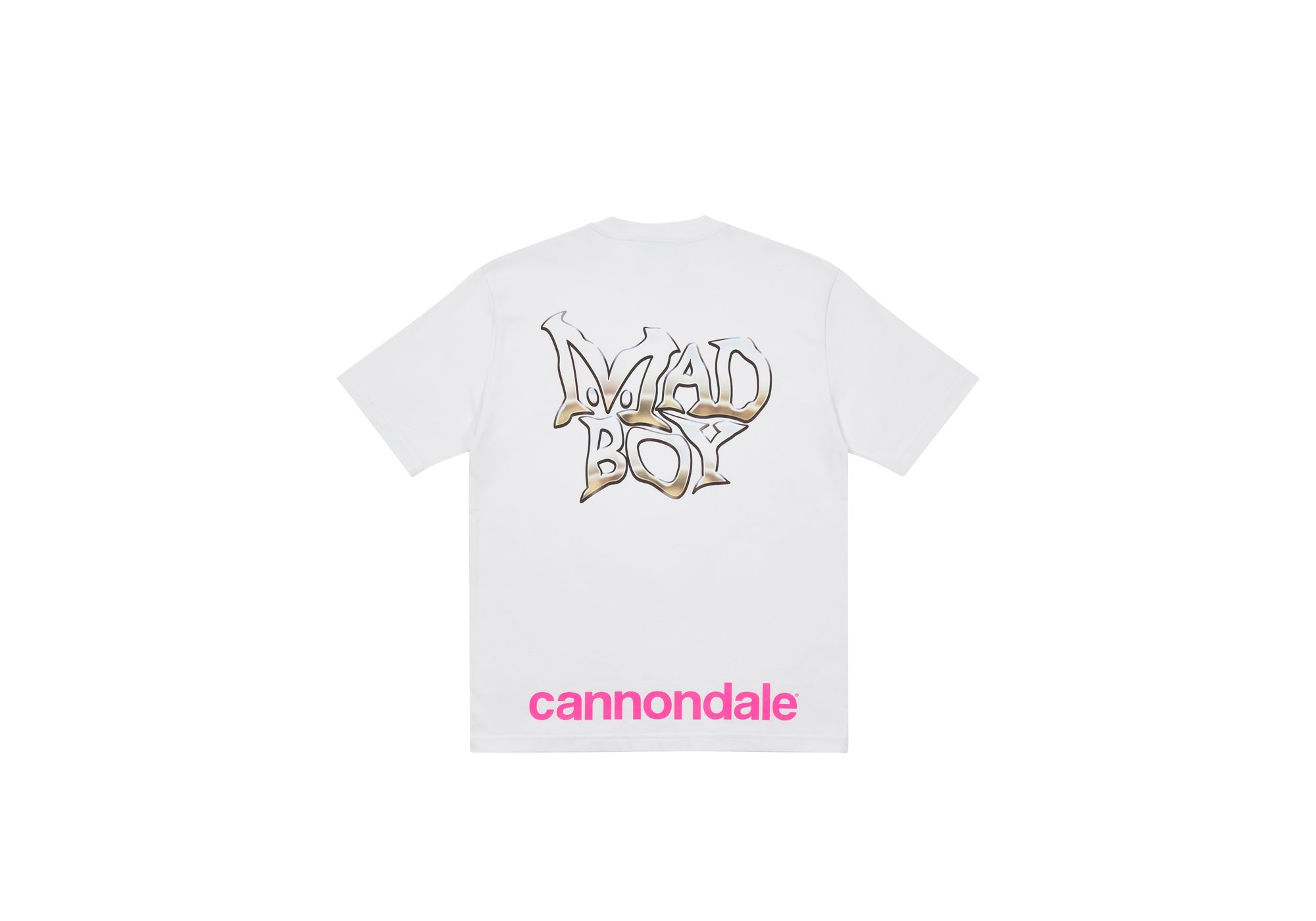 PALACE CANNONDALE MAD BOY T-SHIRT 2 WHITE - 1