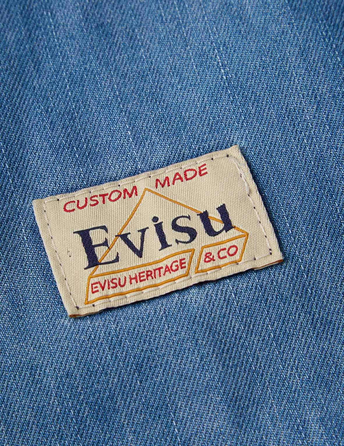 BIG CATCH PRAYER FESTIVAL GRAPHIC DAICOCK DENIM SHIRT - 9