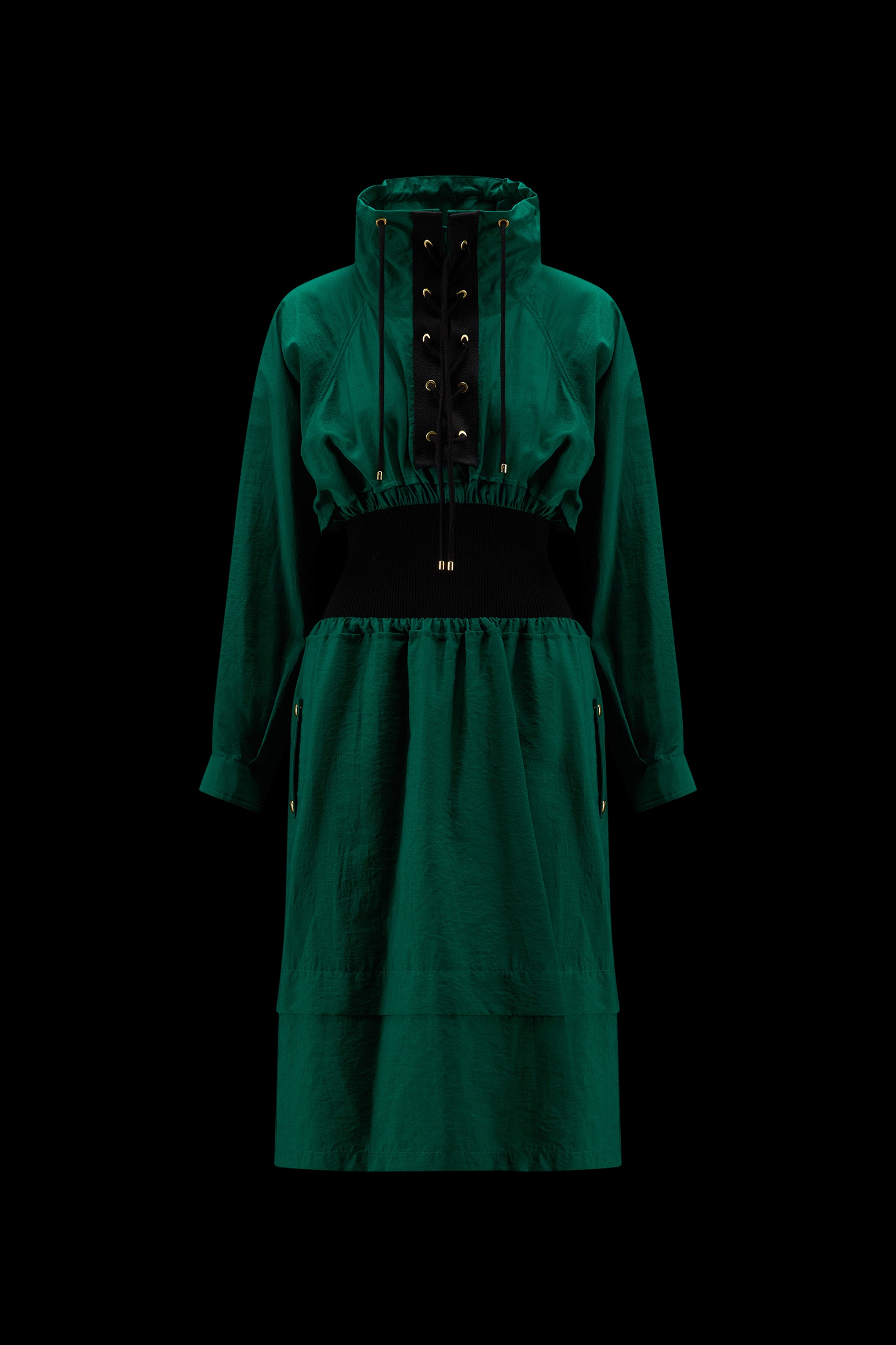 Viscose Shirt Dress - 1