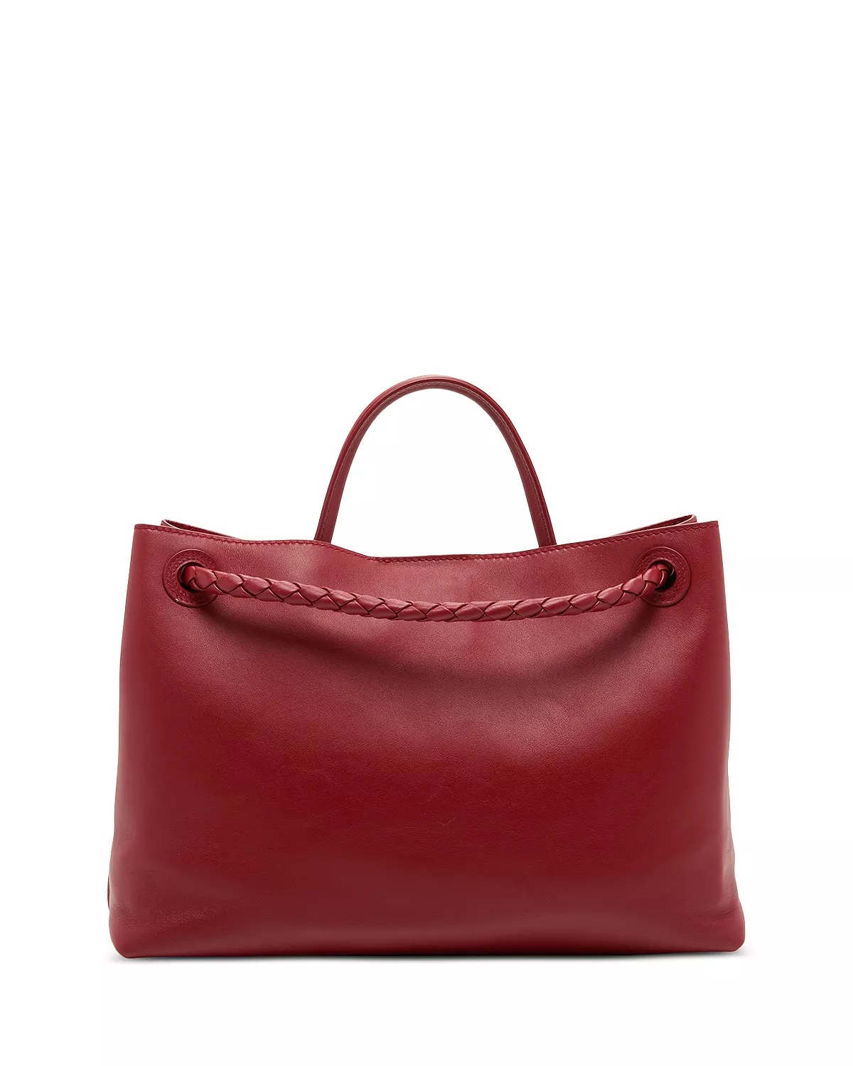 Andiamo Leather Top Handle Bag - 10