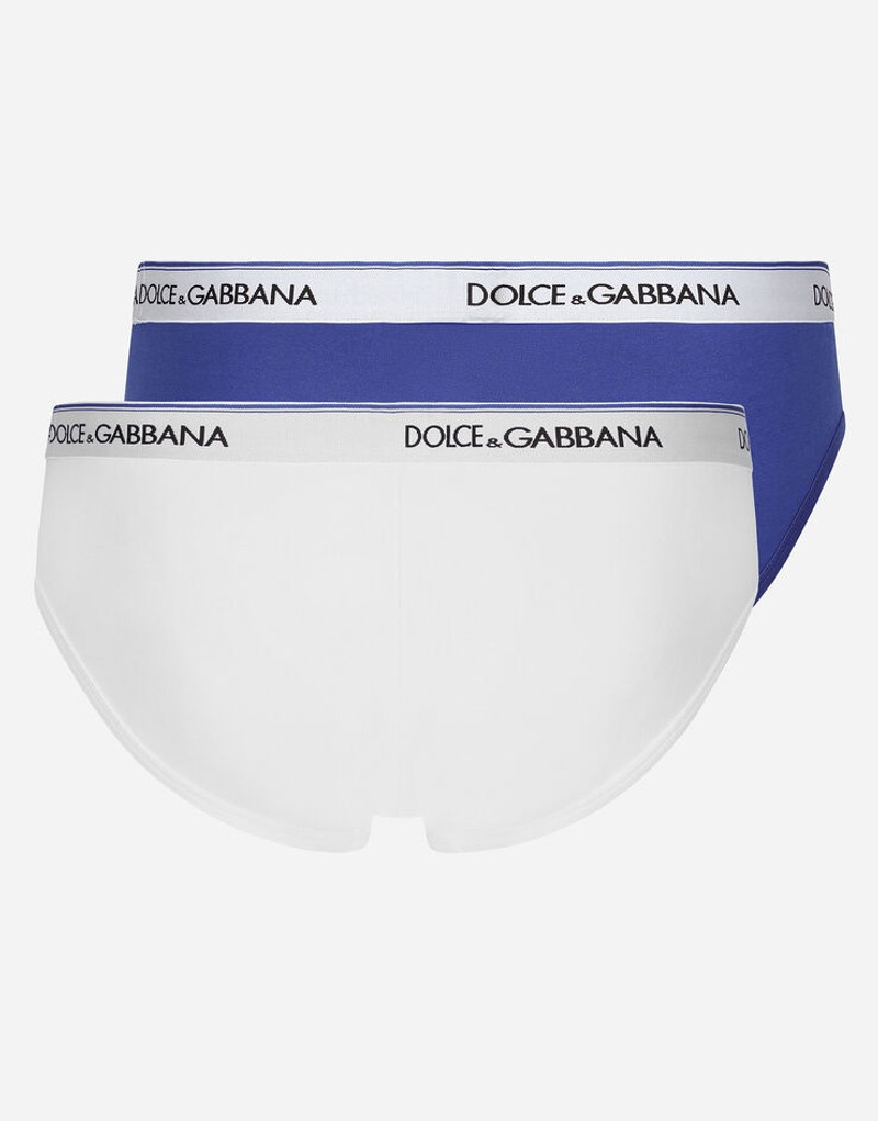 Dolce & Gabbana Two-pack mid-length cotton jersey briefs outlook