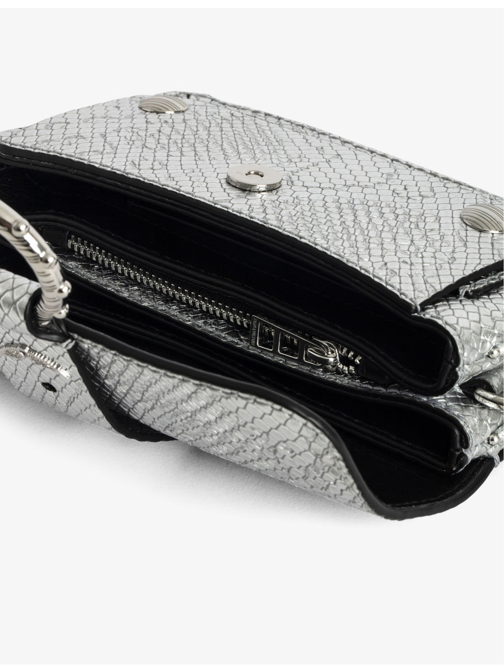Zadig&Voltaire x Kate Moss Studded Leather Cross-Body Bag - 4